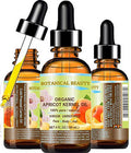 Organic Apricot Kernel Oil Australian 100 % Pure Natural Virgin Unrefined Cold Pressed Carrier Oil 4 Fl. Oz.- 120 Ml For Face, Body, Hair, Lip And Nail Care. Dry Sizekin, Cracked Hands, Rosacea, Ecz.
