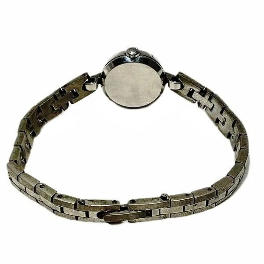 Pre-Owned Omega manual winding watch silver dial ladies (Fair)