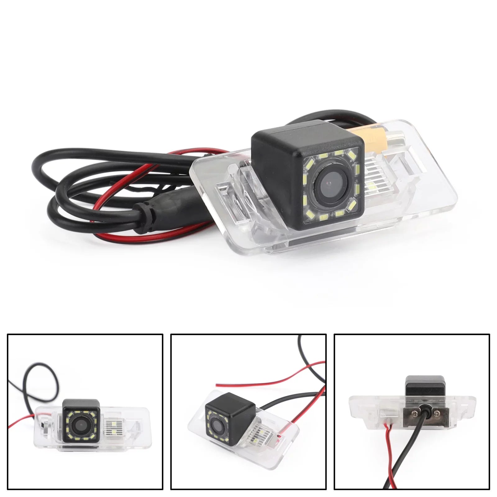 Wireless Reverse Camera 12LED for BMW E46 E39 E70 E71 X3 X5 E60 E61 E90 E91 E92