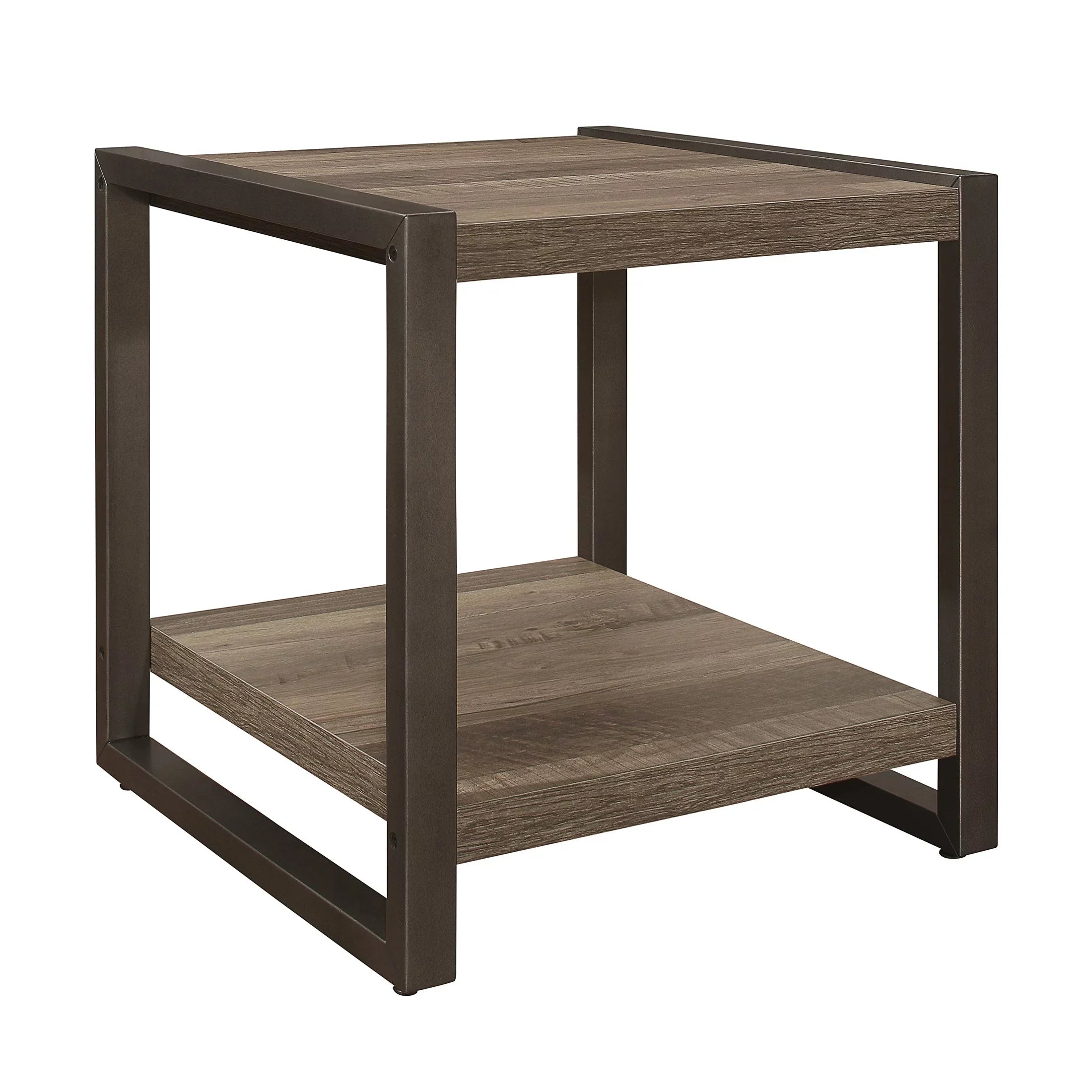 OakvillePark Malta End Table, Brown