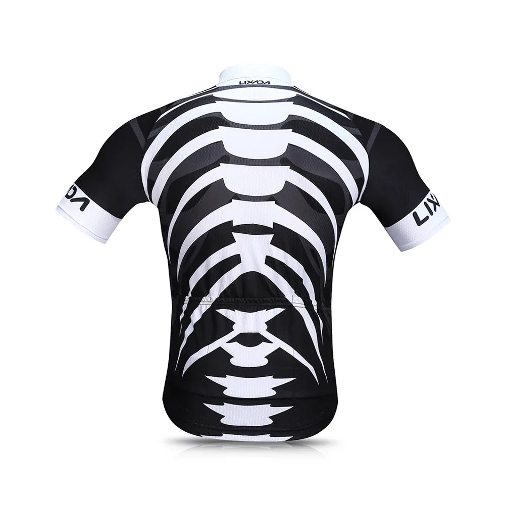 Dadypet Quick-Drying Men's Cycling Jersey Sizeet - Sizehort Sizeleeve Biking Sizehirt with Padded Sizehorts, Ideal for Mountain Bike Cycling