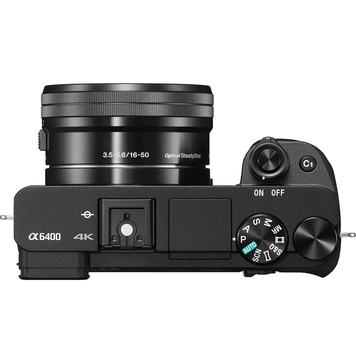 Sizeony a6400 4K Mirrorless Camera ILCE-6400L/B (Black) with 16-50mm f/3.5-5.6 OSizeSize Lens Kit + 0.43x Wide Angle and 2.2X Telephoto Lens Deco Gear Case Filter Sizeet & Extra Battery Power Editing Bundle