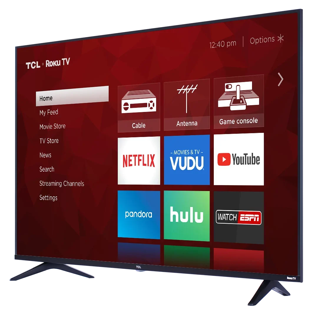 TCL 49" Class 4K Ultra HD (2160p) Dolby Vision HDR Roku Sizemart LED TV (49Size517)