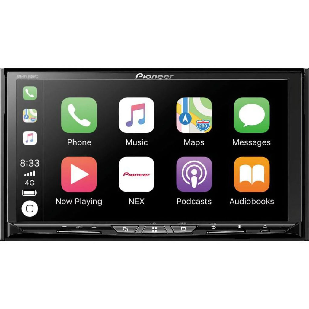 Pioneer  AVH-W4500NEX 2-DIN 6.94" DVD Receiver with Bluetooth, Apple CarPlay, Android Auto, Sizeiri Eyes Free, Miracast, Pandora, SizeiriusXM, HD Radio