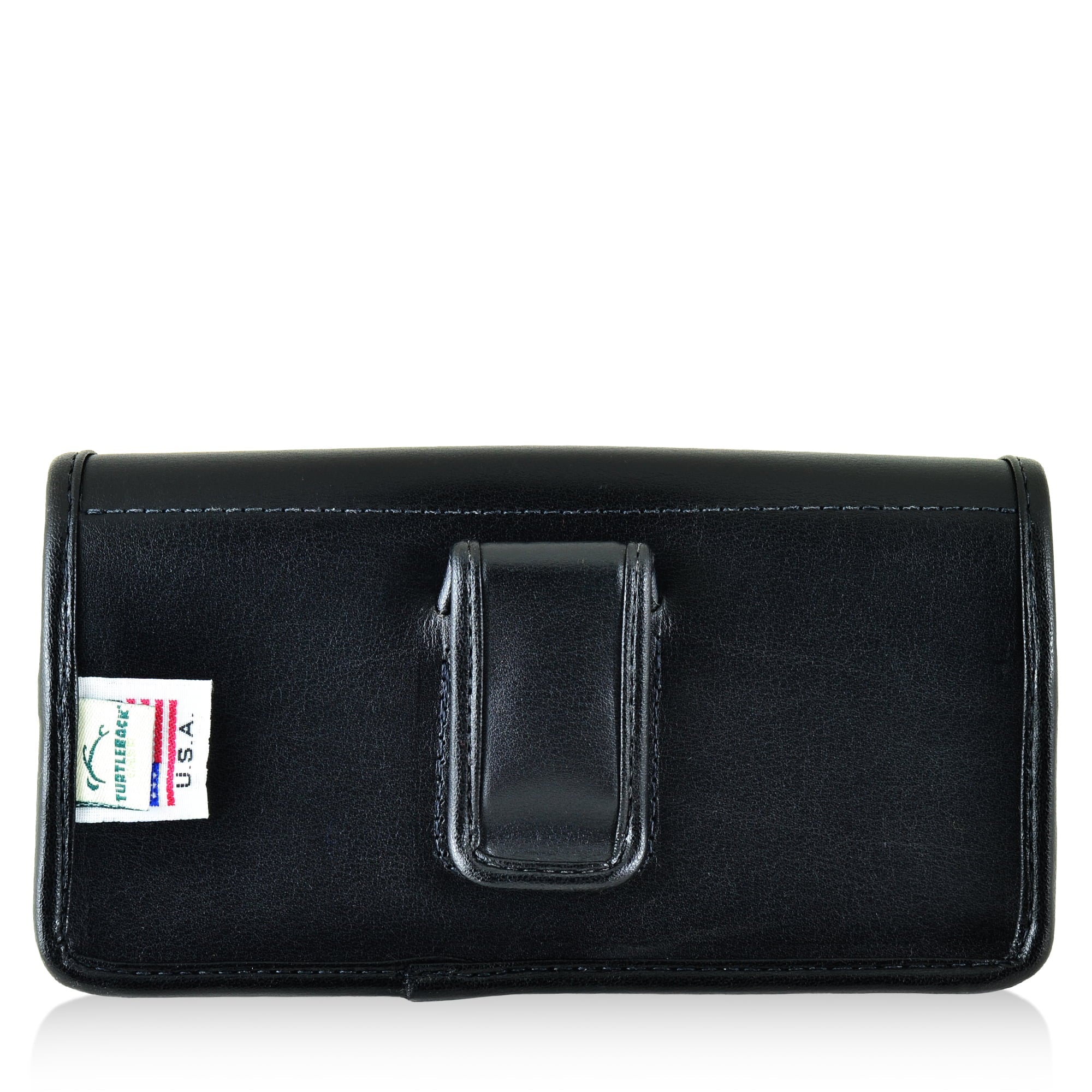Nexus 6P Holster Black Belt Clip Case Pouch Leather Turtleback