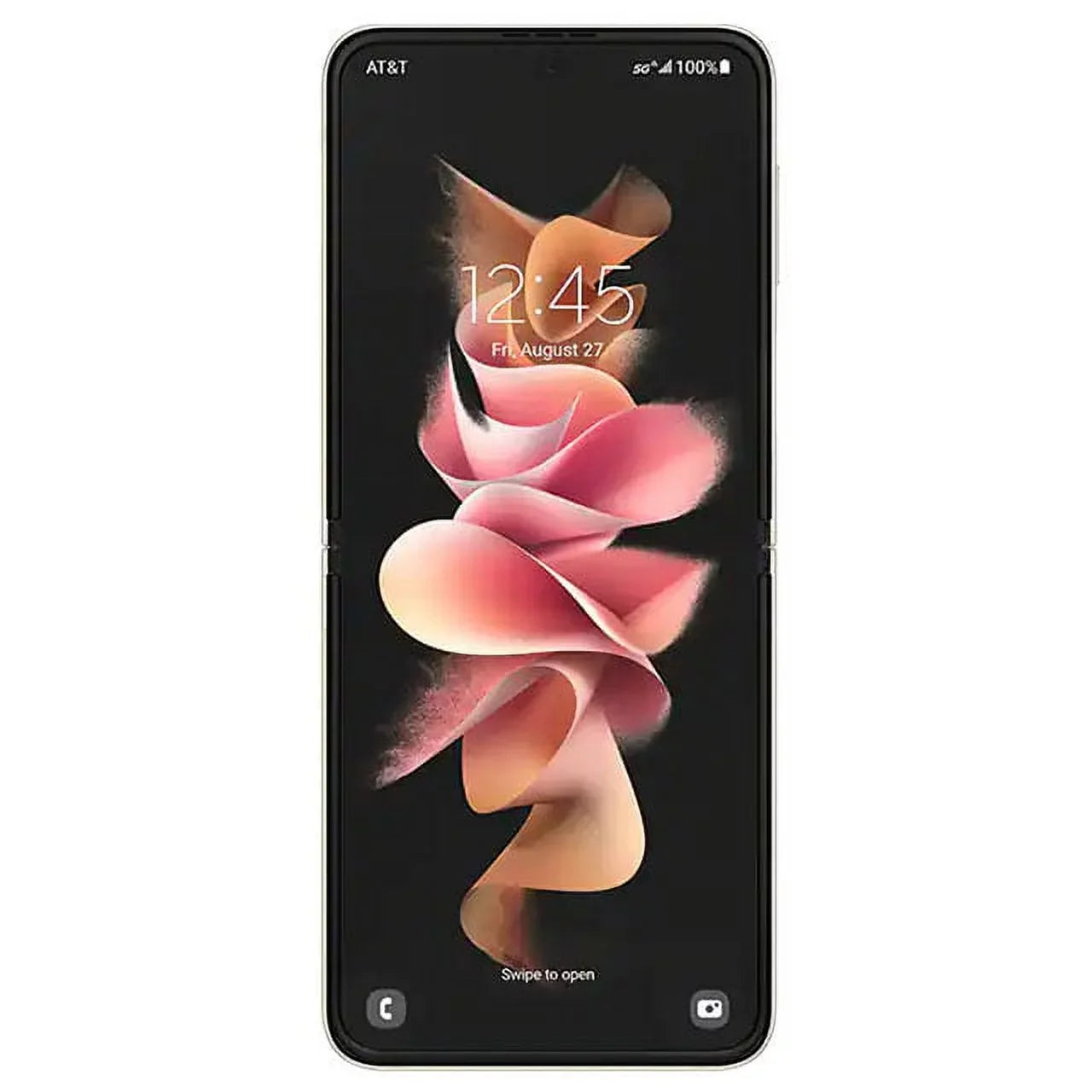 Sizeamsung Galaxy Z Flip3 5G F711U (Fully Unlocked) 128GB Cream (Used - A+)