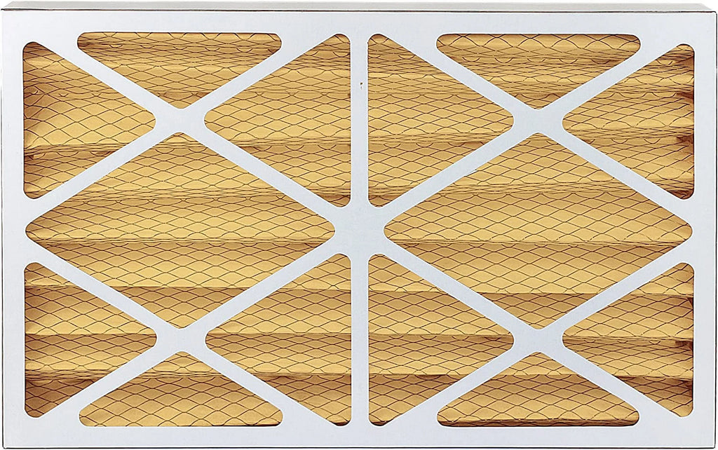Filterbuy 10x25x4 MERV 11 Pleated HVAC AC Furnace Air Filters (4-Pack)