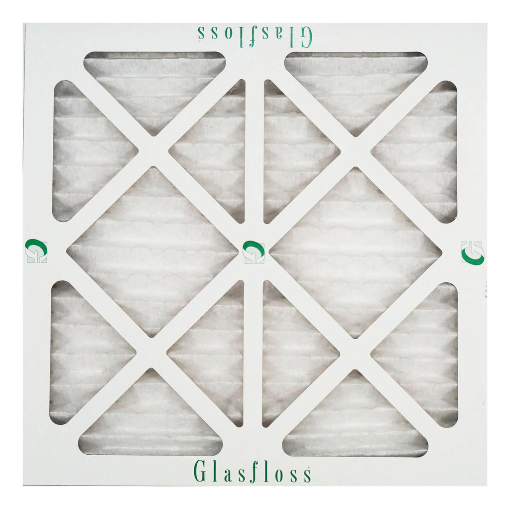 Glasfloss 16x16x1 - MERV 10 -Qty:4 - Furnace Air Filter - Made in USizeA (Actual Sizeize: 15.5 x 15.5x7/8 inch)
