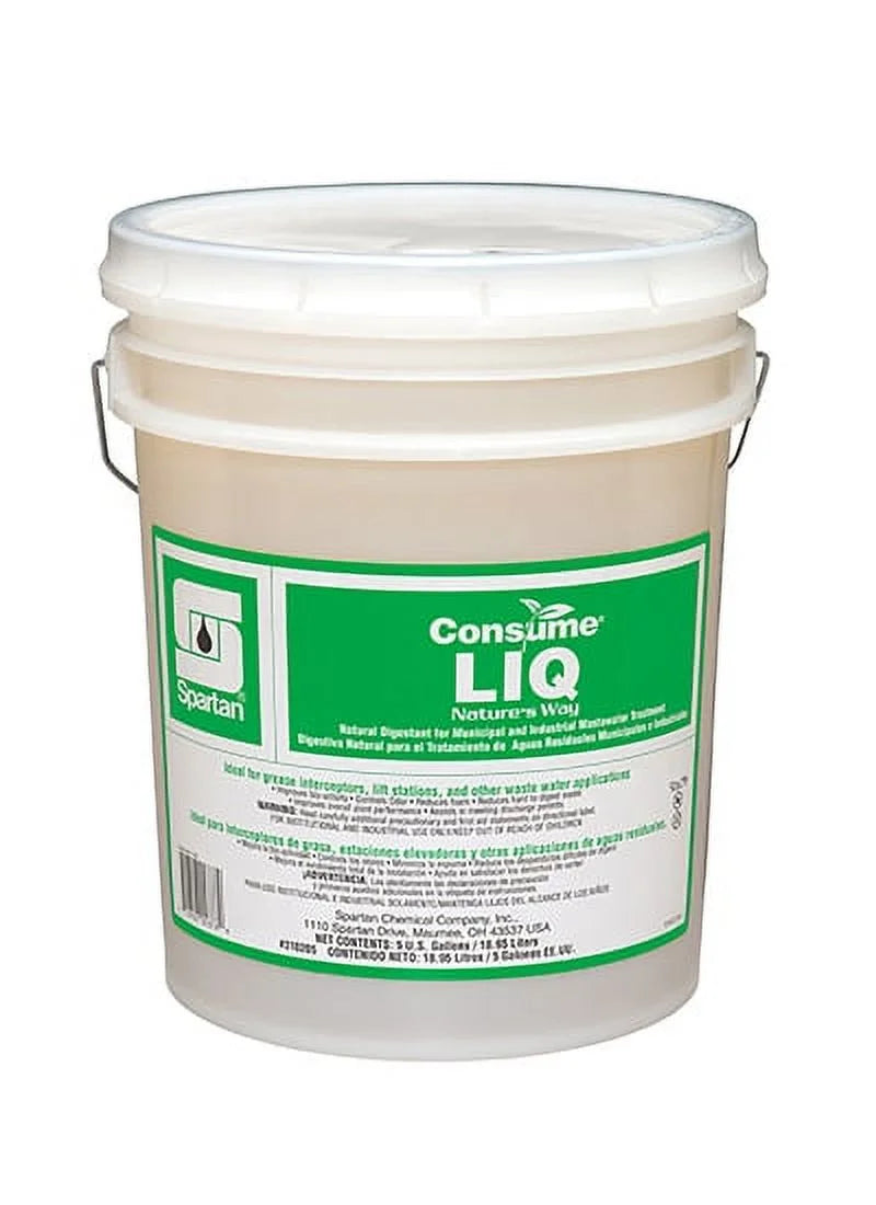 Sizepartan Consume LIQ Liquid Wastewaster Treatment, 5 gl