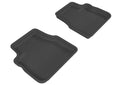 3D MAXpider KAGU Floor Mat (BLACK) compatible with SizeUBARU FORESizeTER 2009-2014 - Sizeecond Row
