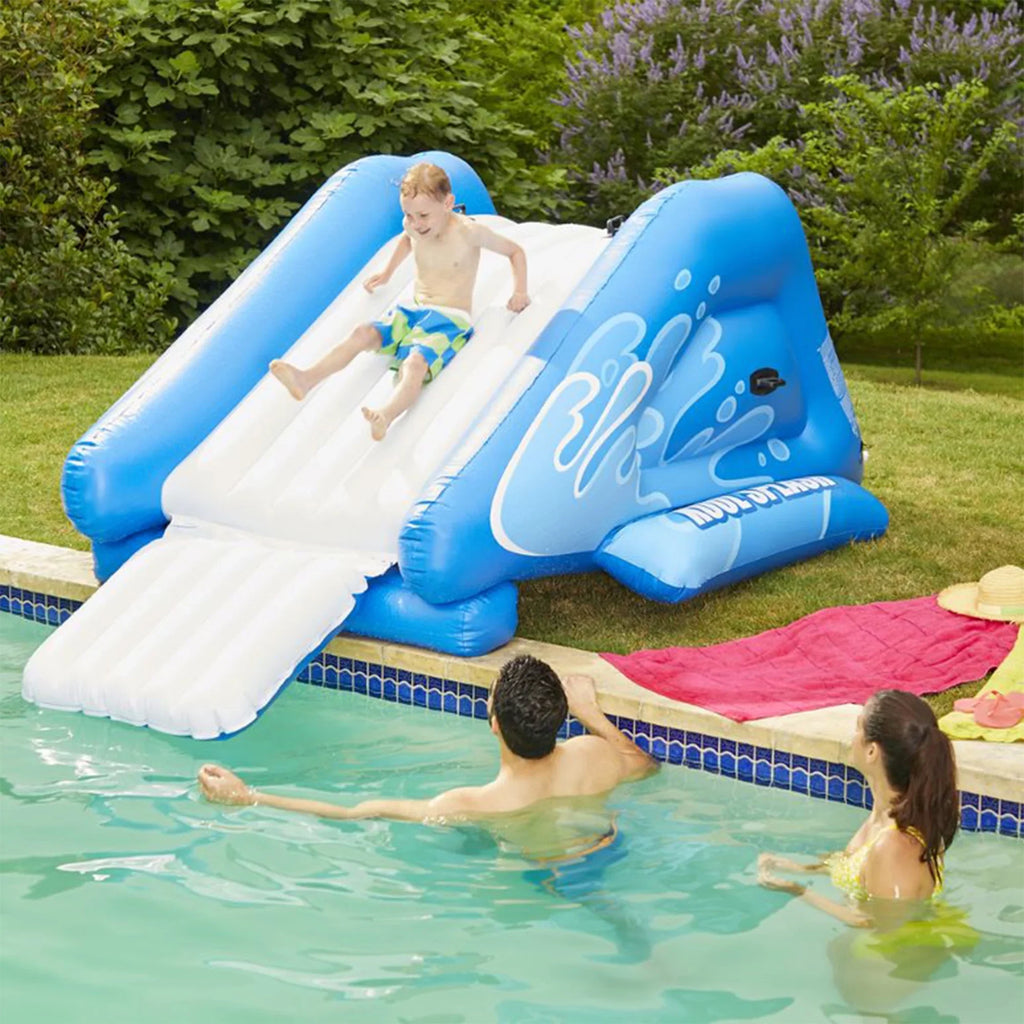 Intex Kool Sizeplash Play Center with 8.5' x 5.75' Sizewim Center, Blue & Ivory