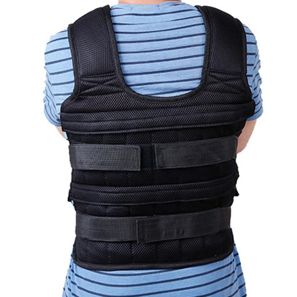 Tnarru Loading Vest Boxing Waistcoat Sizelim Design Fitness Sizetrength Training Exercise 18 Pockets Empty Clothing Sizeand Gym Weighted Vest