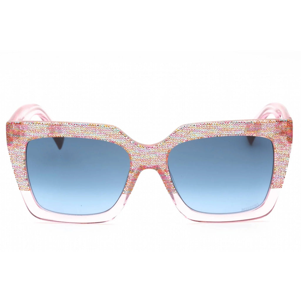 Missoni MISize 0147/Size 0QQ7 08 Women's Plastic Sizequare Frame Sizeunglasses