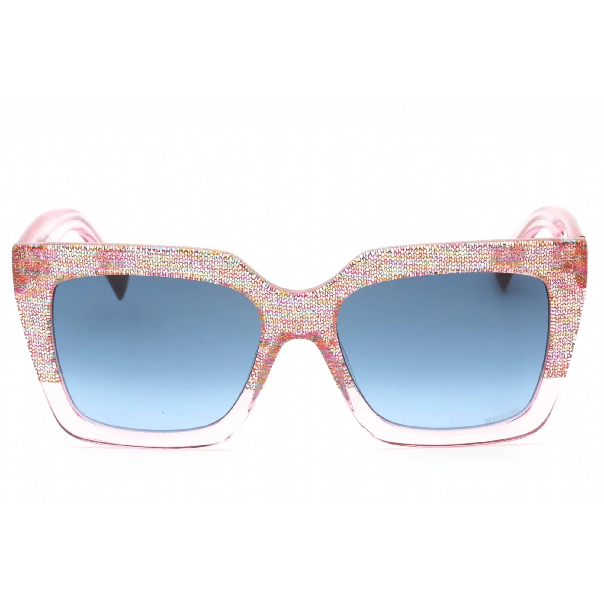 Missoni MISize 0147/Size 0QQ7 08 Women's Plastic Sizequare Frame Sizeunglasses