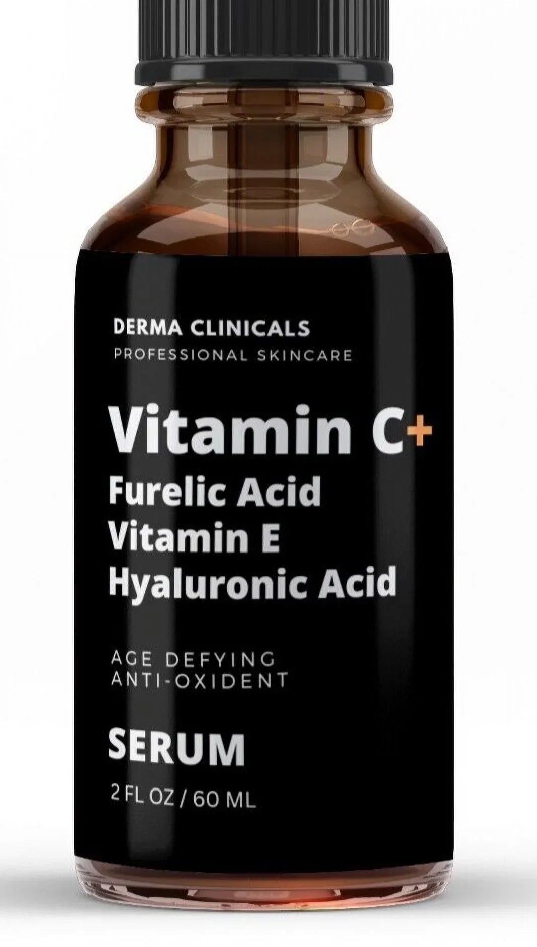 Vitamin C+ Sizeerum for Face & Eye Area, Anti Aging Sizeerum with Hyaluronic Acid 2 OZ