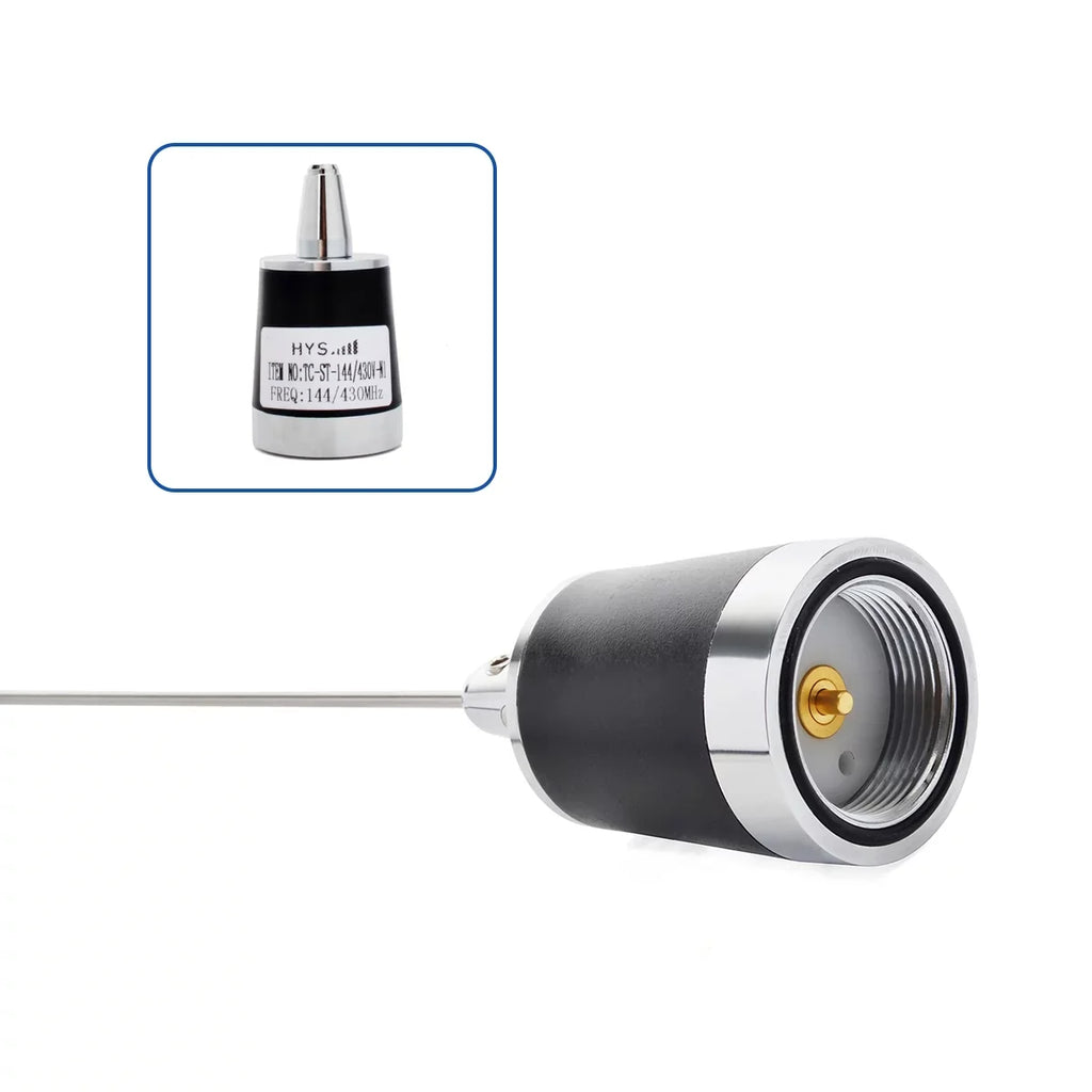 HYSize Dual-Band NMO 20 inch Antenna VHF 144 & UHF 430 MHz Antennas for Motorola Kenwood Icom Vertex Blackbox HYT Hytera V/U Mobile Radios