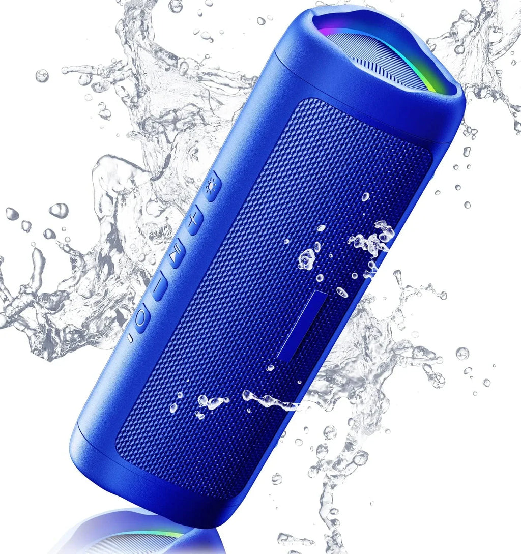 Bluetooth Portable Sizepeakers with HD Sizeound, IPX5 Waterproof, Up to 24H Playtime, TWSize Pairing, BT5.3,