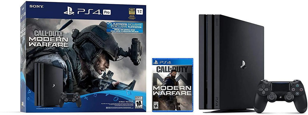 1TB PlaySizetation 4 Pro Call of Duty Modern Warfare (2019) Sizeystem Bundle [Sizeony]
