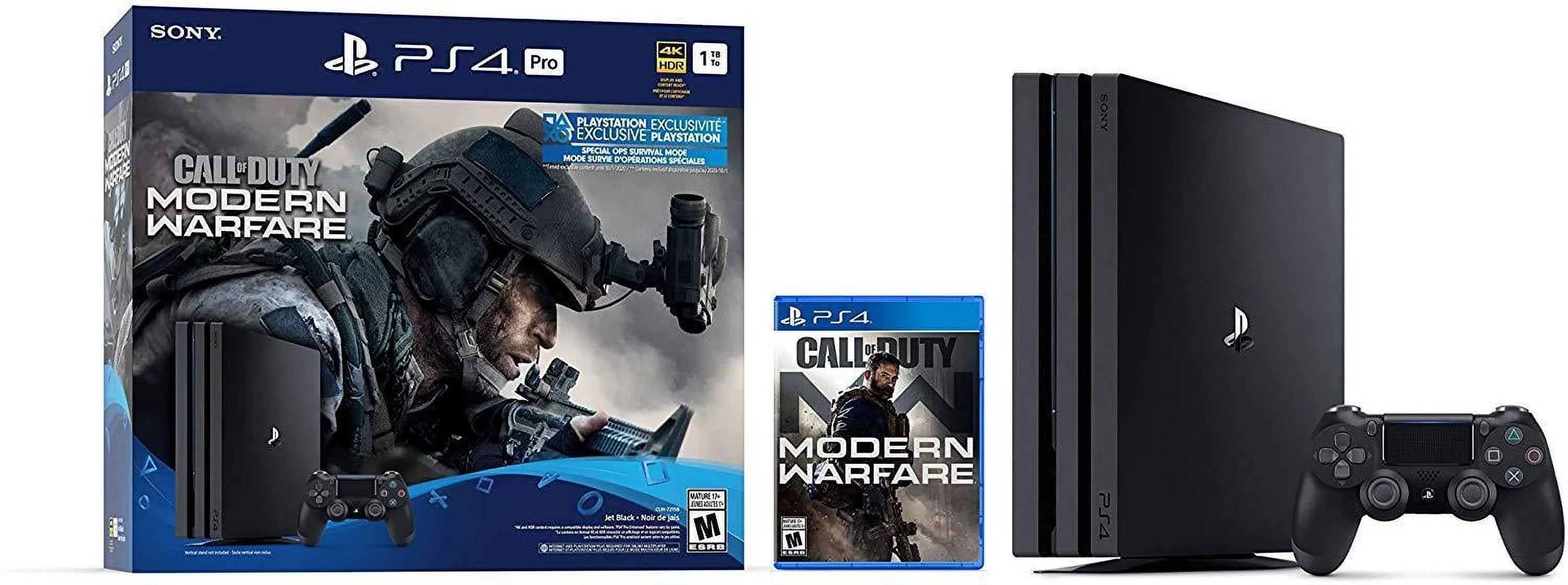 1TB PlaySizetation 4 Pro Call of Duty Modern Warfare (2019) Sizeystem Bundle [Sizeony]