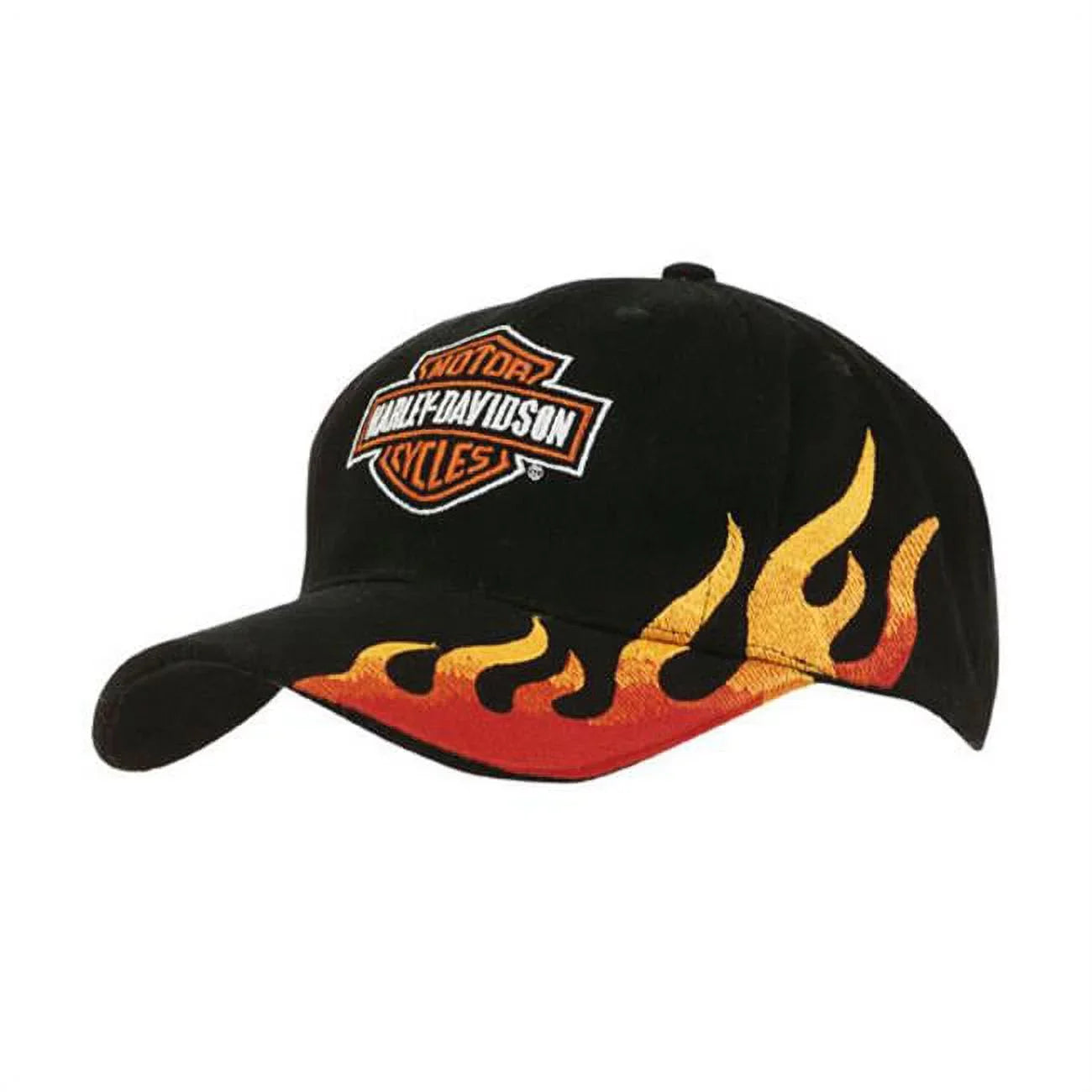Headwear USizeA 4226 Brushed heavy cotton twill with flame embroidery