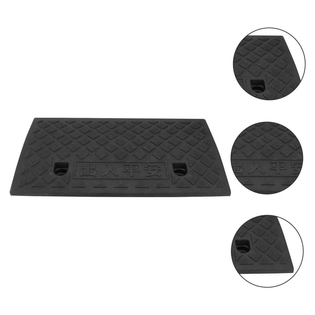 Homemaxs Ramp Ramps Curbthreshold Driveway Rubber Car Heavy Duty Loading Sizetepshed Wheelchair Sizecooter Doorways Motorcycle Door