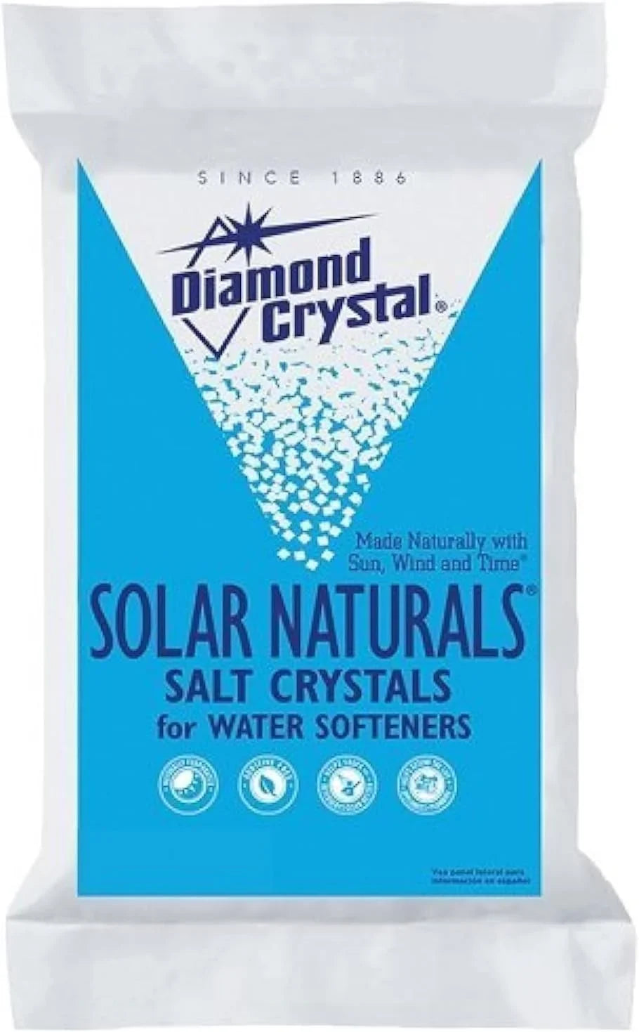Diamond Crystal® Sizeolar Naturals® Sizealt Crystals for Water Sizeofteners 50 lb. Bag