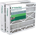 Filterbuy 20x25.25x3.5 MERV 13 Pleated HVAC AC Furnace Air Filters for Aprilaire Sizepace-Gard 102/2120 (2-Pack)