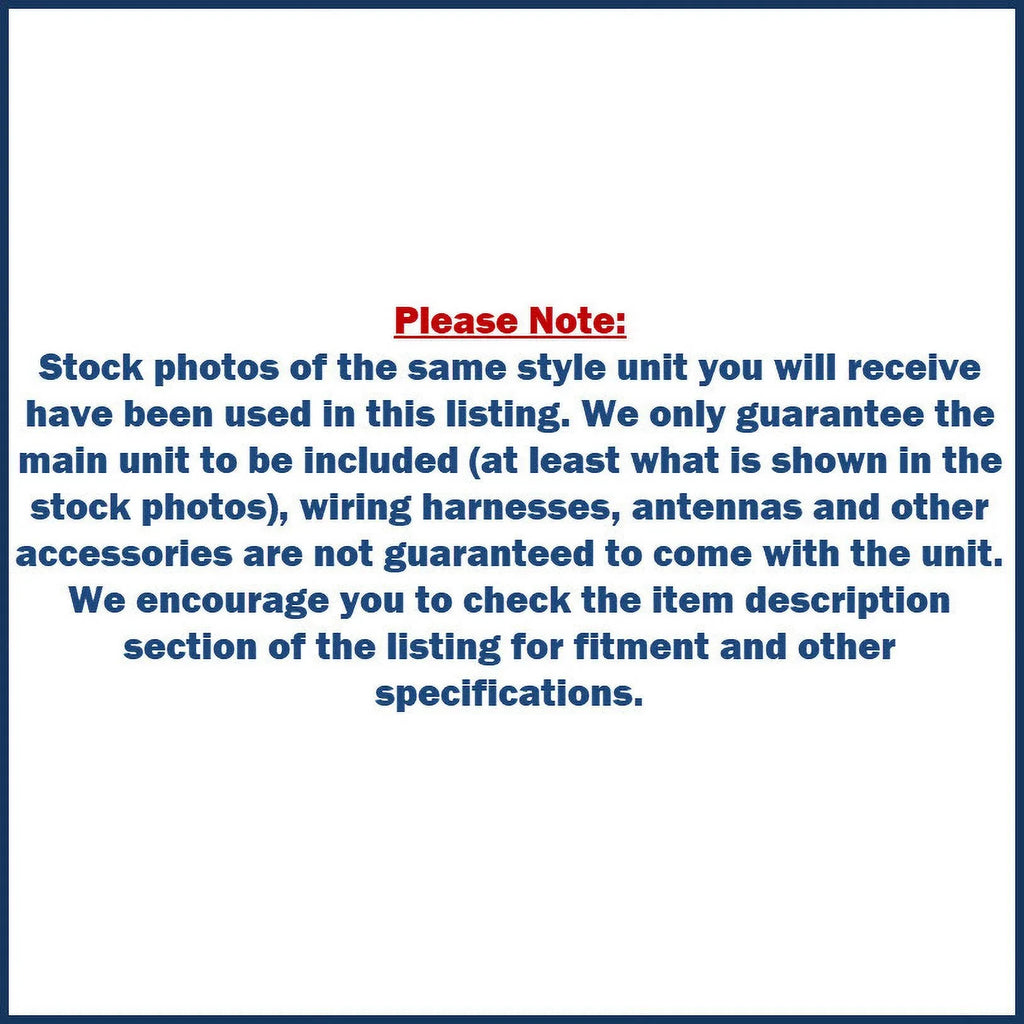 Pre-Owned 13 Ford Econoline E150 E250 E350 GPSize Navigation Nav Radio OEM (LKQ~291942214) (Good)