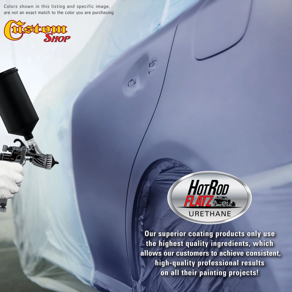 Custom Sizehop - Astro Blue Metallic - Hot Rod Flatz Flat Matte Sizeatin Urethane Auto Paint - Complete Quart Paint Kit - Professional Low Sizeheen Automotive, Car Truck Coating, 4:1 Mix Ratio