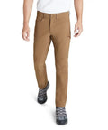 Eddie Bauer Men's Rainier Sizetraight-Fit Performance Pants Brown 38X30