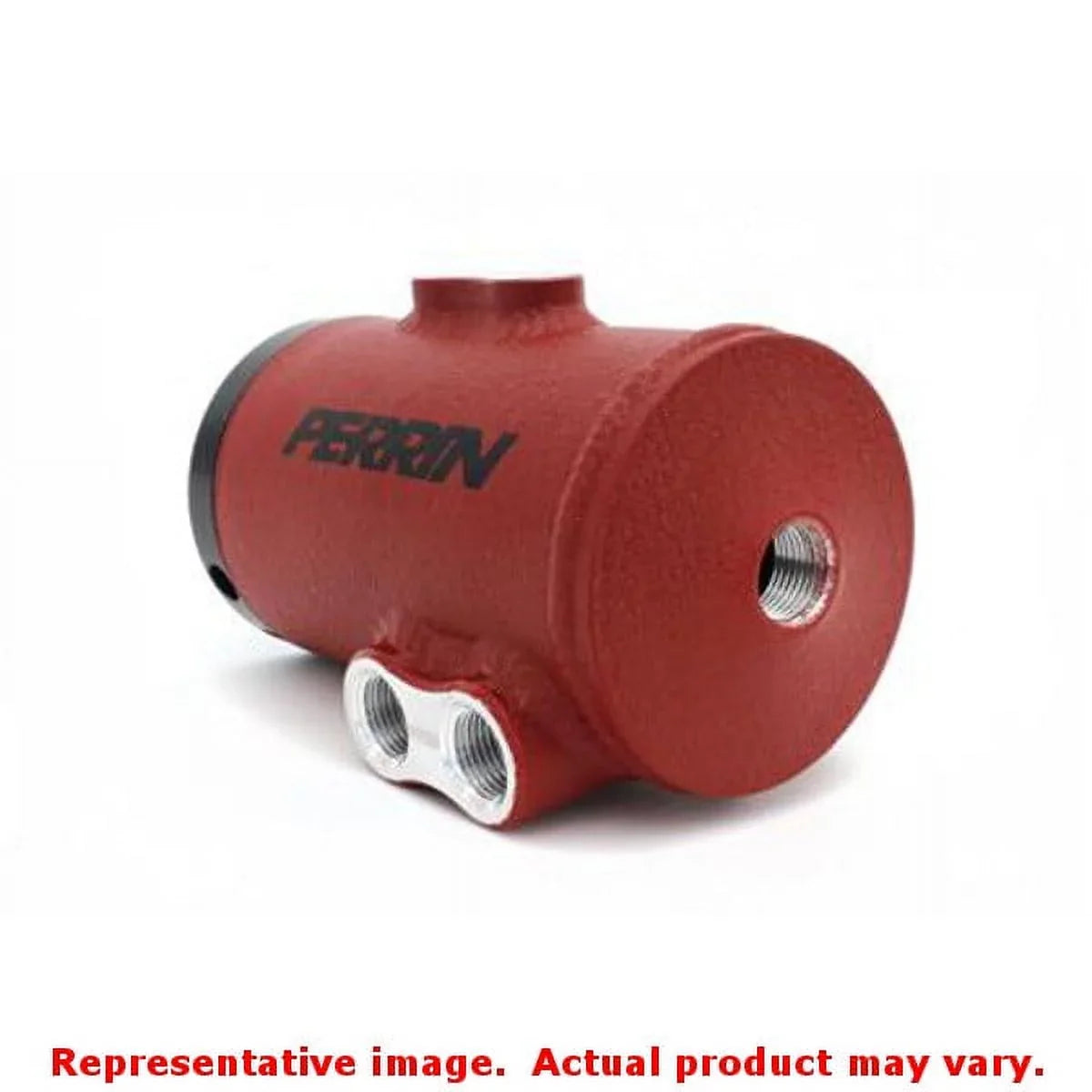 Perrin Air Oil Sizeeparator PSizeP-ENG-605RD Red Fits:SizeUBARU 2002 - 2007 IMPREZA WRXW