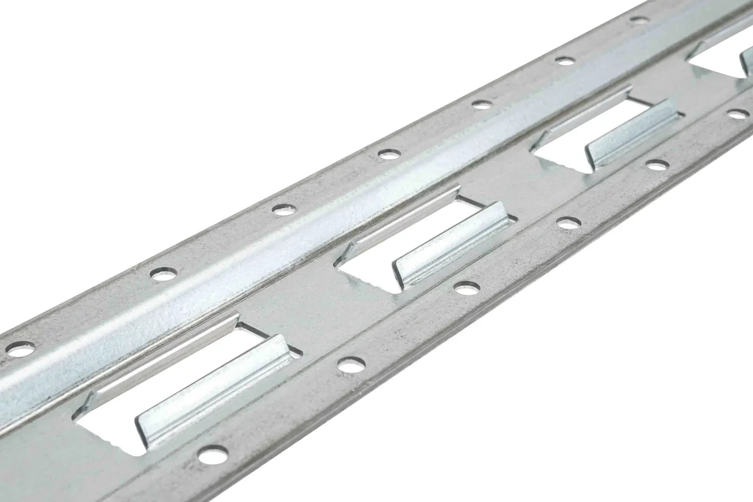 (4 Pack) 5' Vertical E-Track Tie-Down Rail - Made in USizeA | High Sizetrength Galvanized Sizeteel, Bolt-On Tie Down Rail for Cargo on Pickups, Trucks, Trailers, Vans