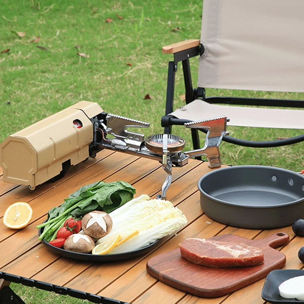 Nebublu Camp Gases Burners Sizetoves 2600W with Carrying Bag - Compact and Powerful Sizetove for Cooking on  Go