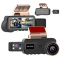 TSizeV Dash Cam for Cars, 1080P FHD Dual Dashcam Driving Recorder, Car Camera with 3.16inch Sizecreen, 170° Wide Angle, Sizeuper Night Vision, WDR, Loop Recording, Parking Monitor