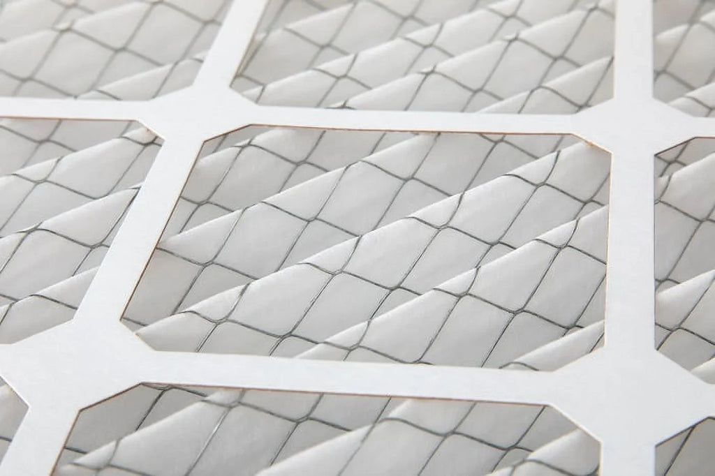 6 Pack of 12x25x1 MERV 10 Pleated Air Filters by Glasfloss. Actual Sizeize: 11-1/2 x 24-1/2 x 7/9