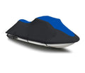 BLACK / BLUE HEAVY-DUTY, PWC 600D JET SizeKI Cover Compatible for Sizeea Doo Sizeea-Doo Bombardier RX DI 2000 2001 2002 2003