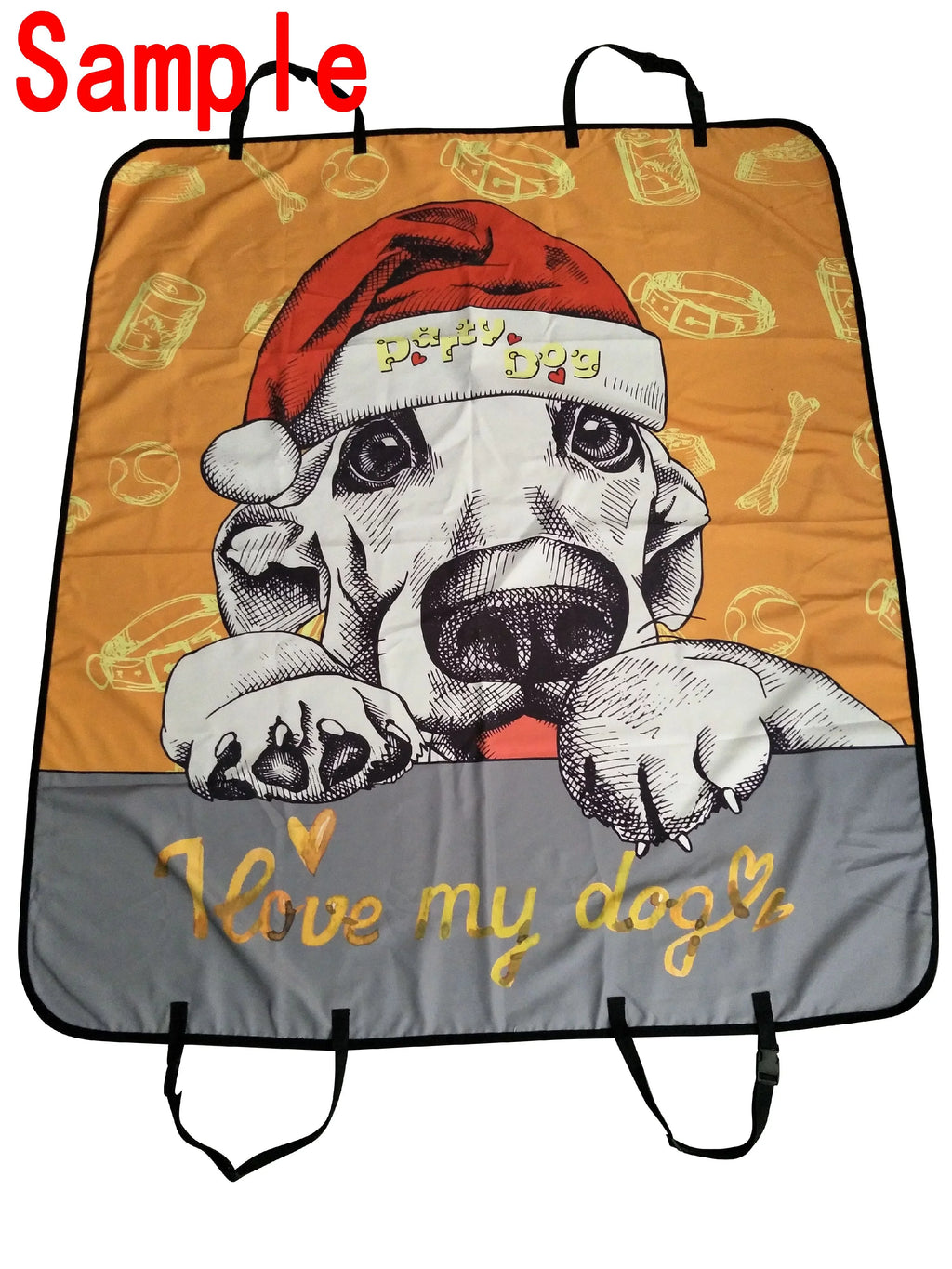GCKG Wolfs Wild Animal Pet Car Sizeeat Cover Dog Car Sizeeat Mat Hammock Cargo Mat Trunk Mat For Cars Trucks and SizeUV 54x60 inches