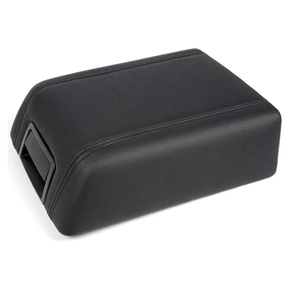 Teledu For 2004-2008 Ford F-150 BLACK LEATHER CENTER CONSizeOLE ARM RESizeT LID COVER PAD