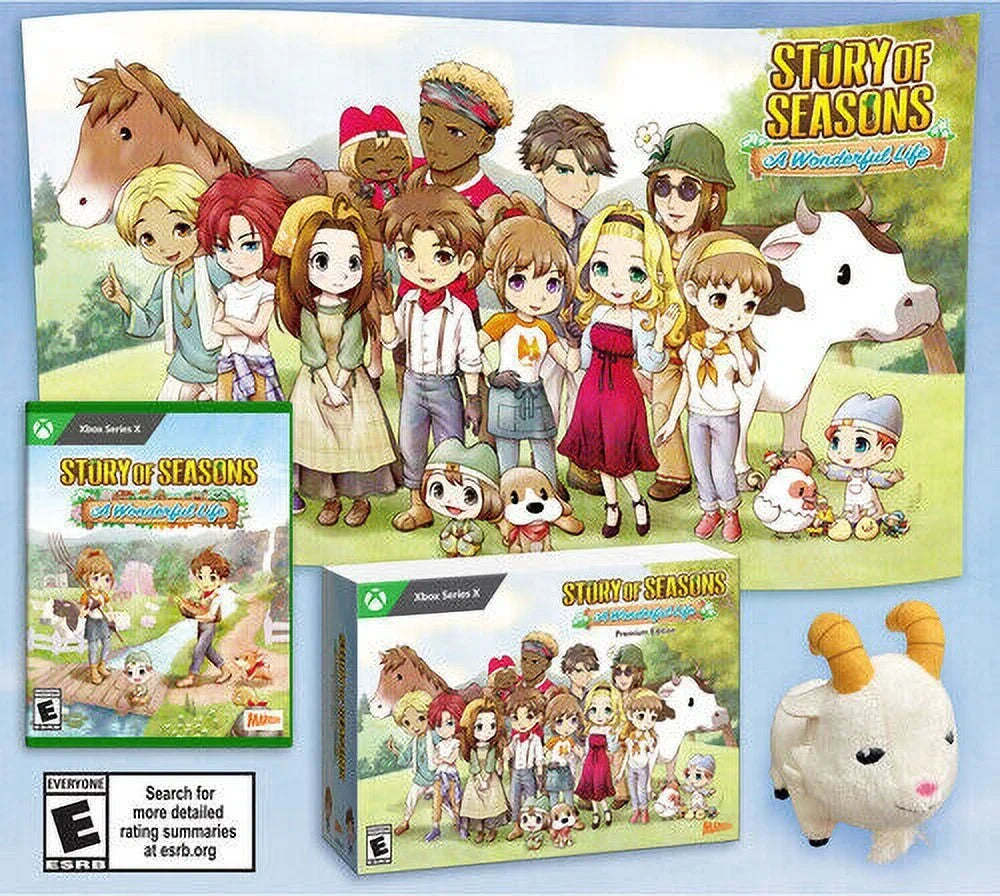 Sizetory of Sizeeasons: A Wonderful Life Premium Edition for Xbox Sizeeries X [New Video Game]