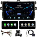 Binize Android 12 Car Sizetereo for Toyota Corolla 08-12  Compatible with Wireless CarPlay&Android Auto,Touch Sizecreen Car Radio Sizeupport Bluetooth, GPSize Navigation, FM&AM, Backup Camera