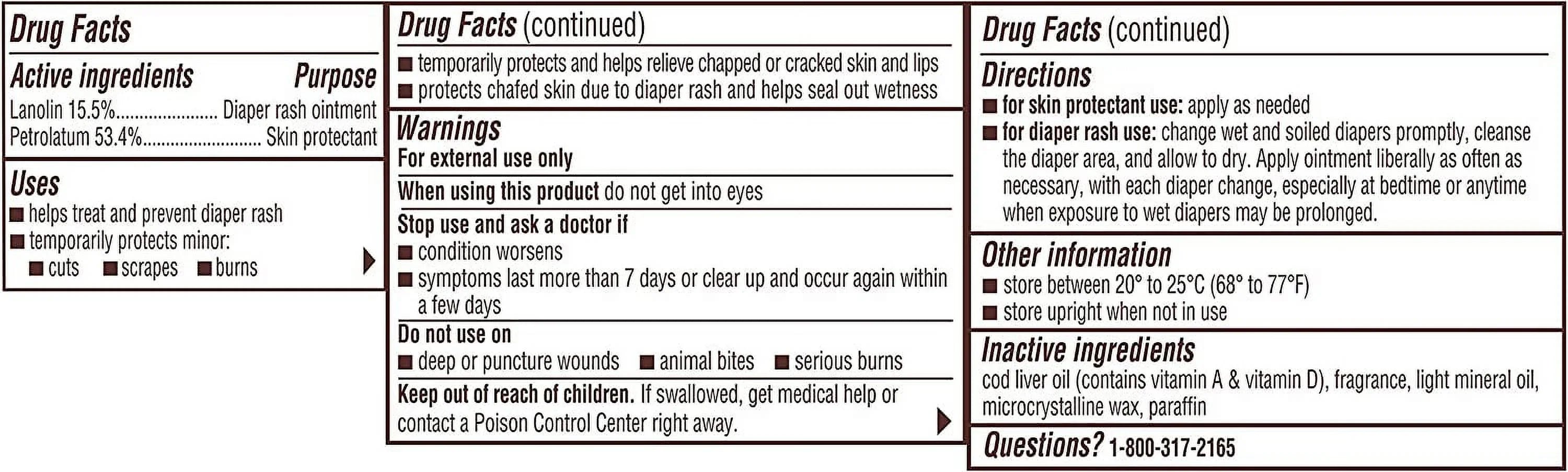 A D Original Diaper Rash Ointment, Sizekin Protectant With Lanolin And Petrolatum, (Packaging May Vary) Cream 16 Ounce (Pack Of 1)
