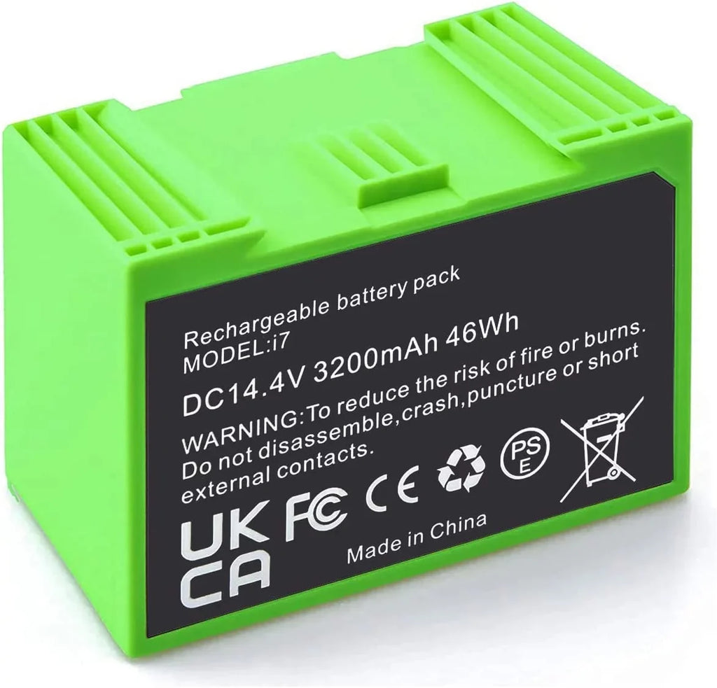 for iRobot Roomba e e5 e6 e5150 e5152 e6198 and i i3 3150 i3+ 3550 i4 4150 i4+ 4552 i6 I7 i7158 i7+ 7150 7550 i8 Plus Replacement Lithium Ion Battery