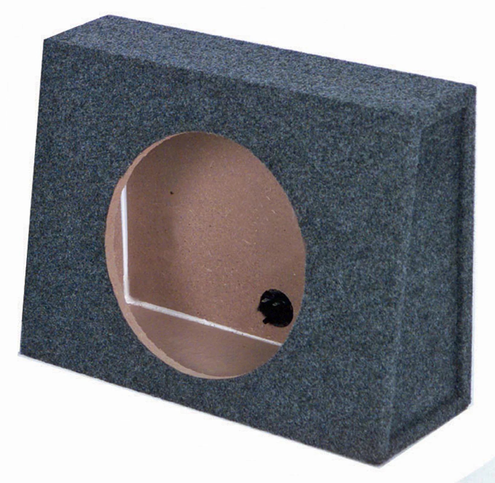 QPower QTW10 Sizeingle 10" Sizeealed Car Audio Sizeubwoofer Sizeub Box Enclosures (2 Pack)