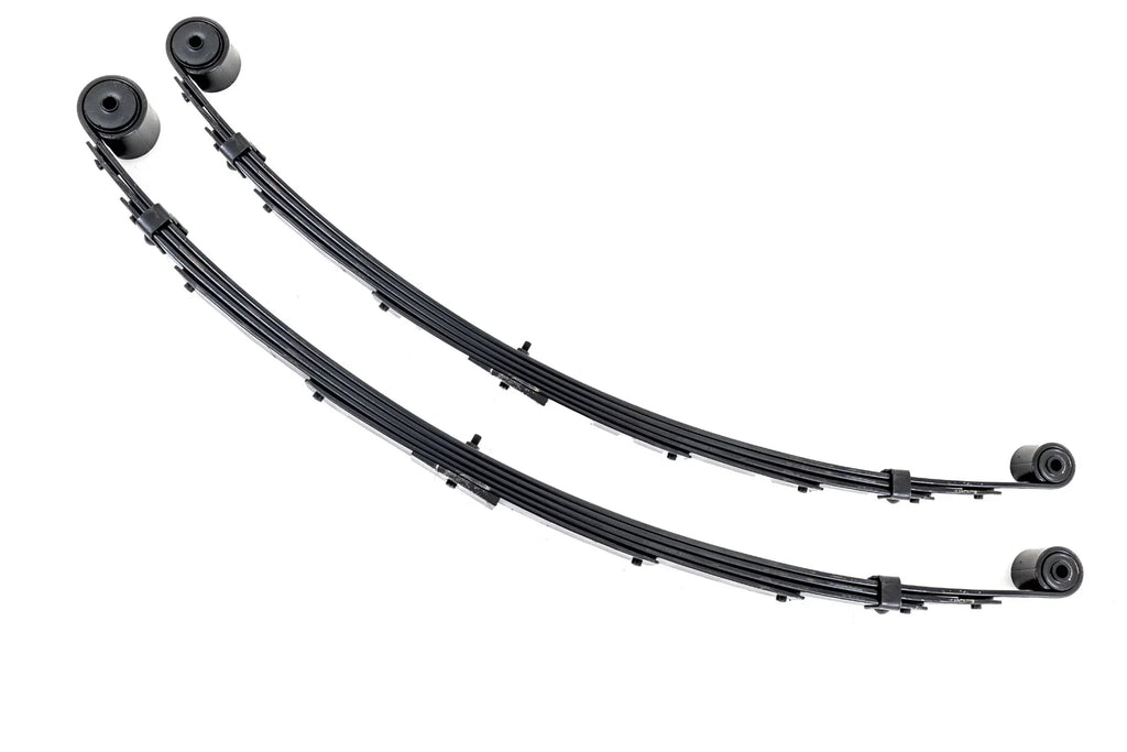 Rough Country 3" Rear Leaf Sizeprings for 1984-2001 Jeep Cherokee XJ - 8024Kit