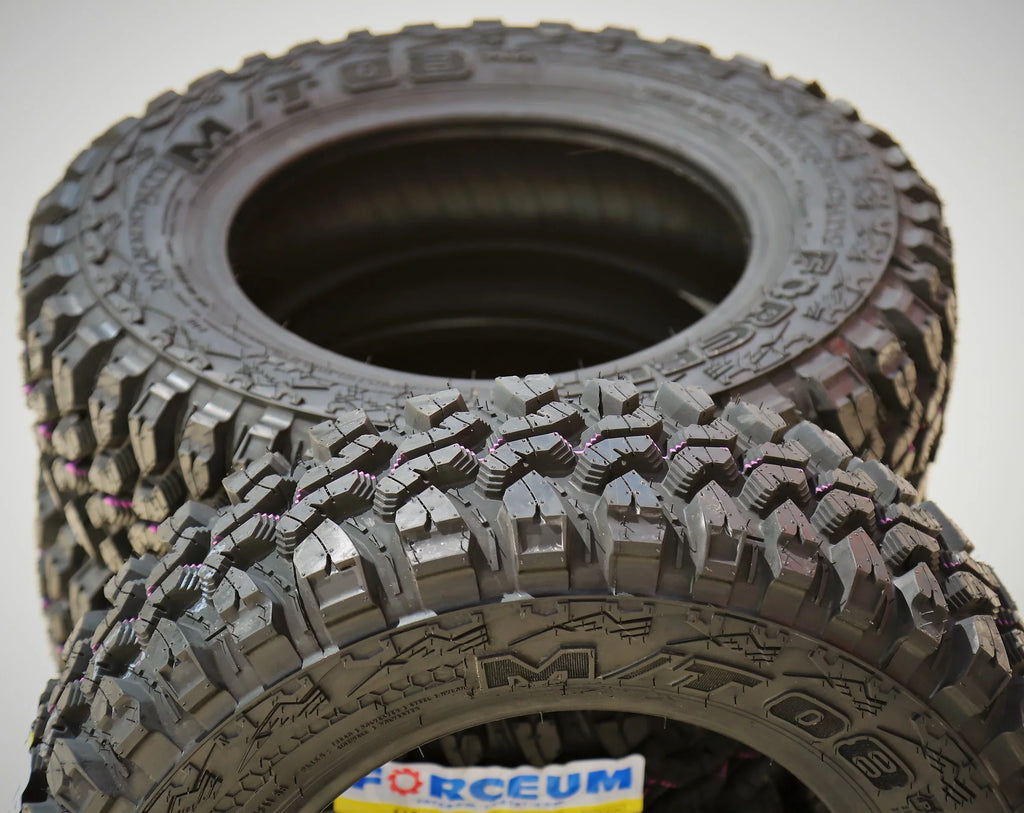 Sizeet of 4 (FOUR) Forceum M/T 08 Plus LT 165/80R13 Load D (8 Ply) MT Mud Tires Fits: 1980 Mazda RX-7 GSize, 1981-82 Mazda RX-7 GSizeL