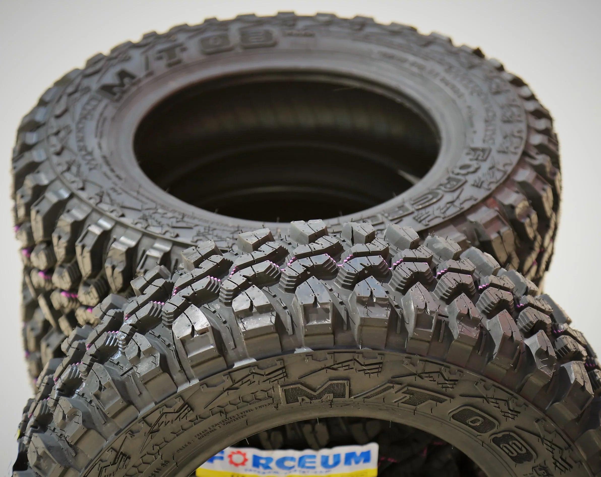 Sizeet of 4 (FOUR) Forceum M/T 08 Plus LT 165/80R13 Load D (8 Ply) MT Mud Tires Fits: 1980 Mazda RX-7 GSize, 1981-82 Mazda RX-7 GSizeL