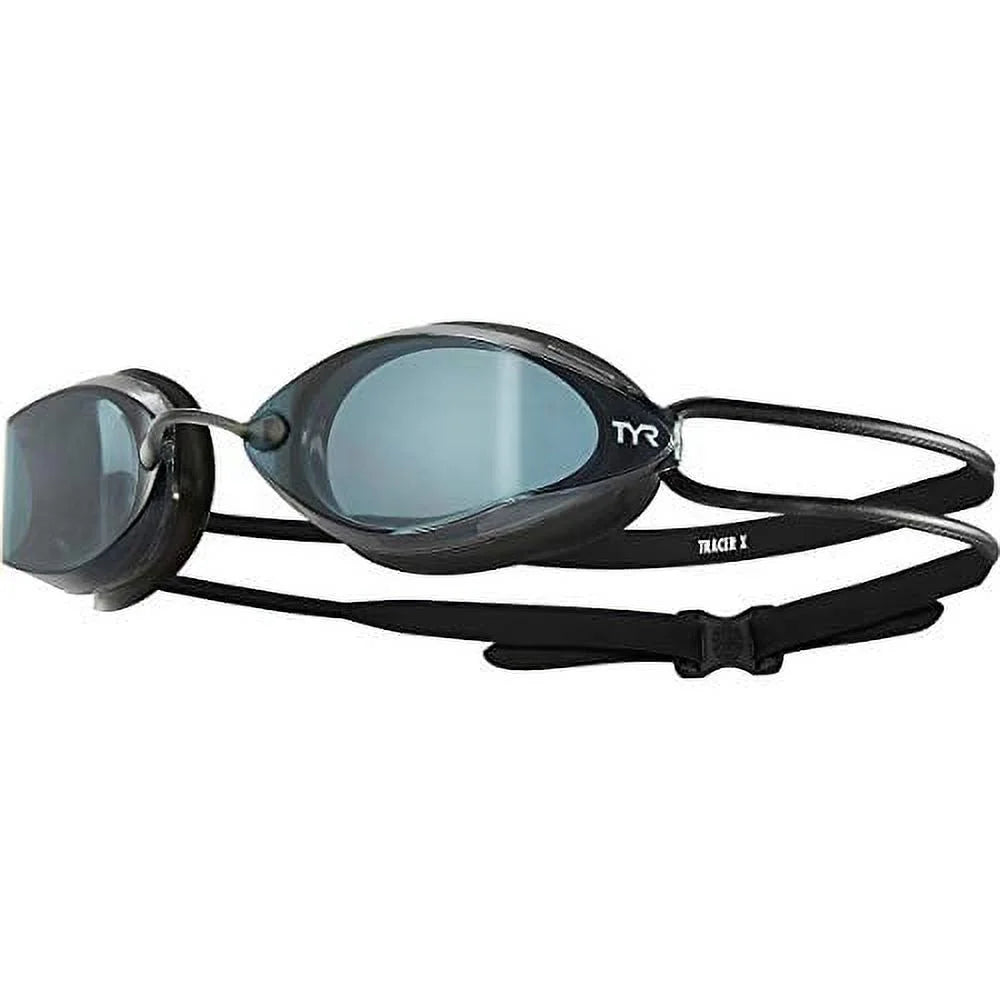 TYR Tracer X Racing Goggle Sizewim Goggle - Black Sizemoke Lens