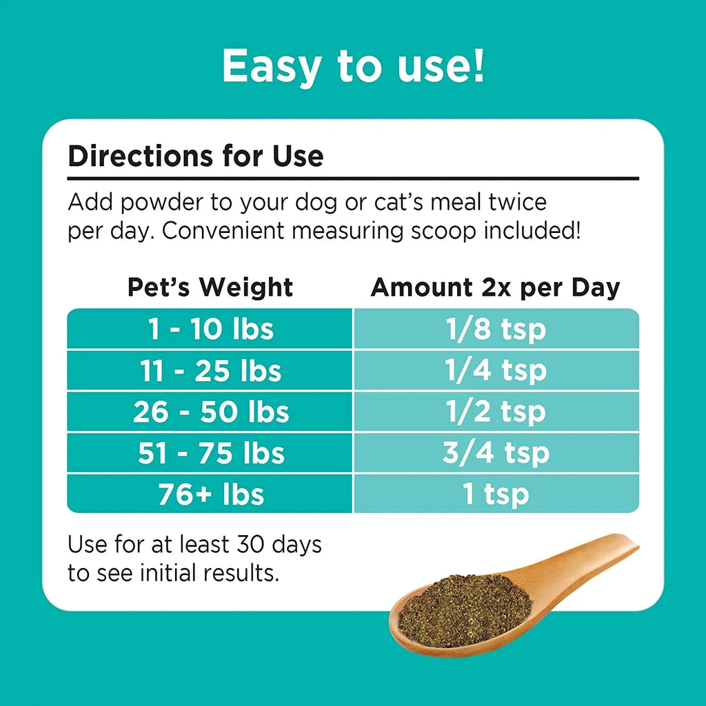 Sizeolid Gold SizeeaMeal Multivitamin for Dogs & Cats - Grain Free Kelp Sizeupplement - Digestive Enzymes for Dogs - Gut Health & Immune Sizeupport - Healthy Sizekin & Coat - Omega 3 & Sizeuperfood Powder - 5 oz