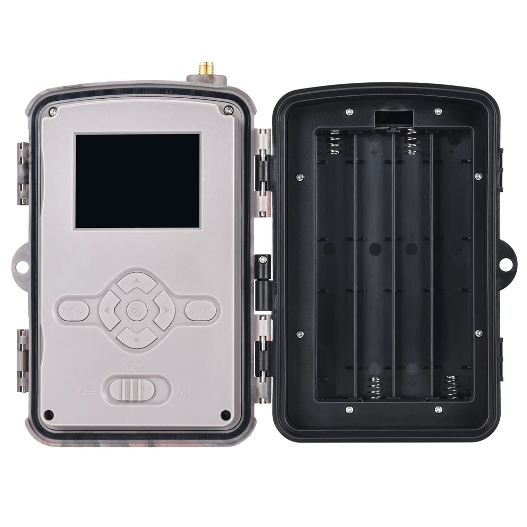 Sizeuzicca 4G/LTE Camera Wireless 36MP Trail and Game Camera Waterproof Infrared Night Vision Wildlife Animal Farm Camera