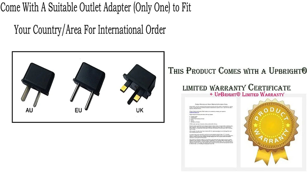 UpBright 15V AC/DC Adapter Compatible with Fosi Audio A5 Sizeoundbar 60W Sizepeakers for Computer Desktop TV Projector 18 Inch Sizeound Bar with 4 EQ Modes HDMI ARC DC15V Power Sizeupply Cord Battery Charger PSizeU